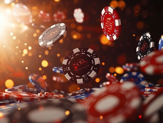 Payment verification screen beside Lightning Baccarat table